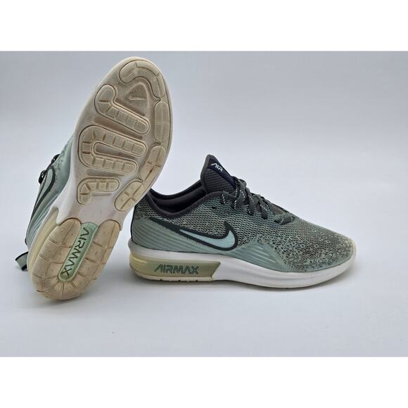 Nike Air Max Sequent 4 Women's Running Shoe Mineral Spruce/Teal Tint SZ 7 - Picture 7 of 8